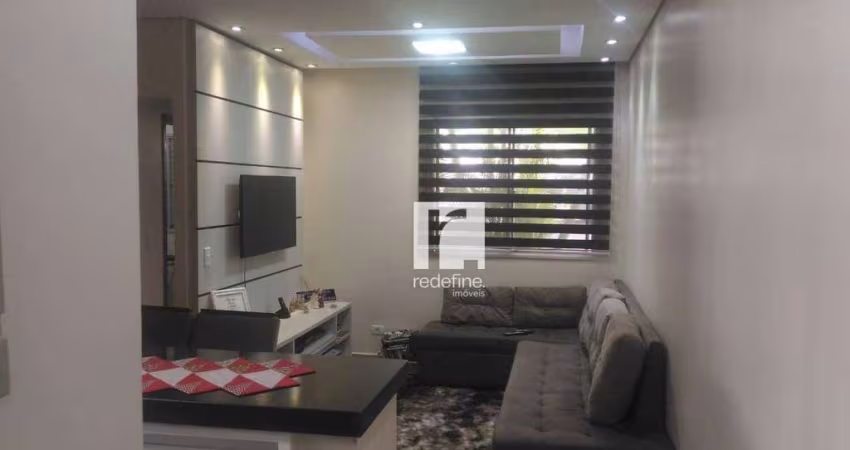 Apartamento com 2 dormitórios à venda, 52 m² por R$ 272.000,00 - Demarchi - São Bernardo do Campo/SP