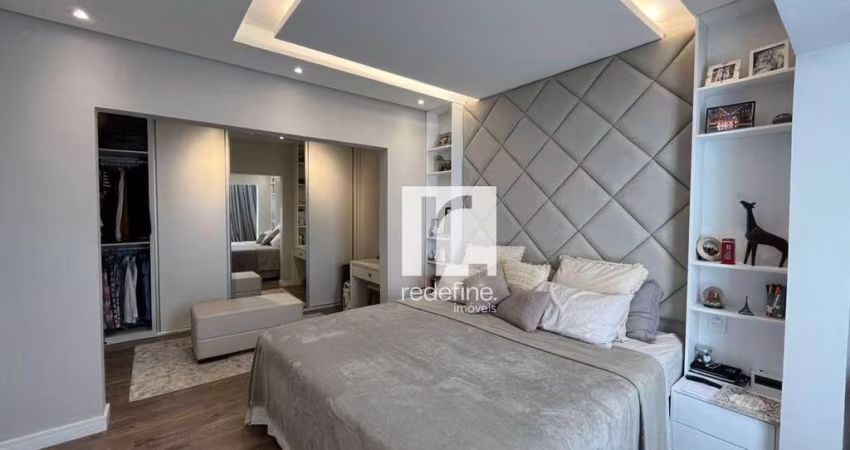 Apartamento com 3 dormitórios (1 suíte), 2 vagas à venda, 97 m² por R$ 724.000 - Campestre - Santo André/SP