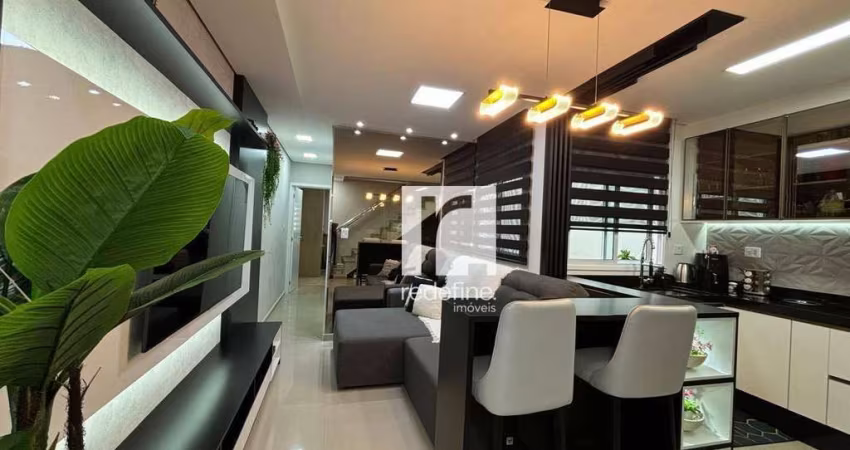 Cobertura duplex com 2 dormitórios e 2 vagas à venda, 82 m² por R$ 696.000 - Jardim Bela Vista - Santo André/SP