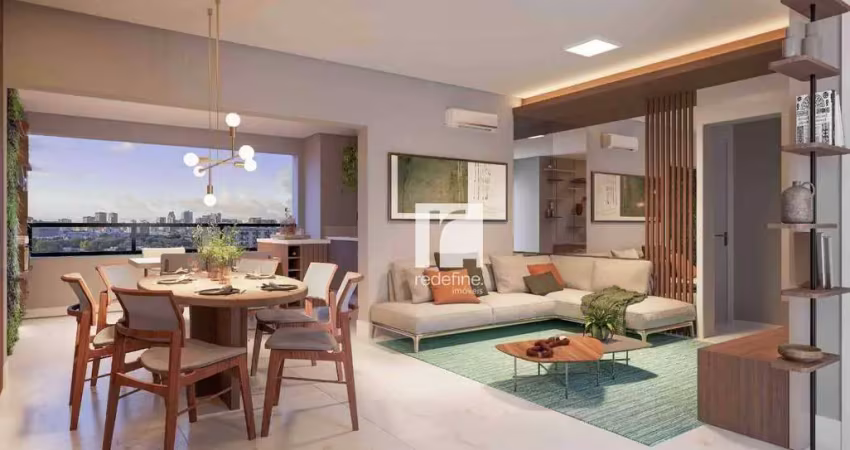 Apartamento com 3 suítes e 03 vagas à venda, 151 m² por r$ 1.790.000 -  avenida kennedy, 1255, jardim do mar - são bernardo do campo/sp