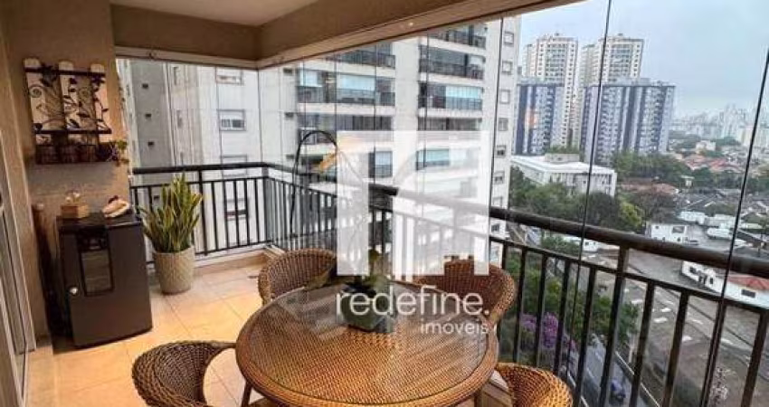 Apartamento com 3 dormitórios (1 suíte) e 2 vagas à venda, 111 m² por R$ 1.600.000 - Ipiranga - São Paulo/SP