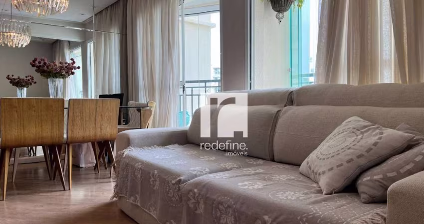 Apartamento com 3 dormitórios (1 suíte) e 2 vagas à venda, 93 m² por R$ 950.000 - Ipiranga - São Paulo/SP