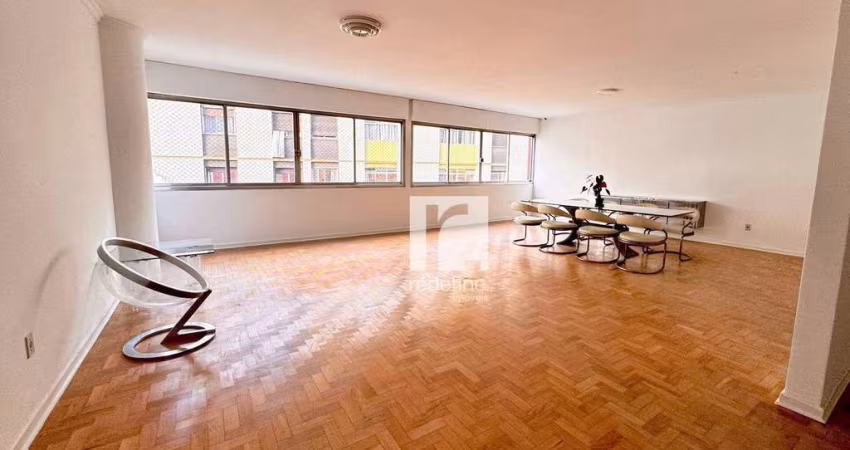 Apartamento de 240m' para alugar - 4 quartos (02 suítes) 02 vagas de garagem - Consolação/SP. PACOTE: R$ 11.650,00