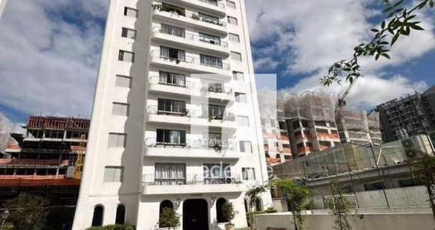 Apartamento com 1 dormitório para alugar, 51 m² por R$ 3.798/mês - Moema - São Paulo/SP