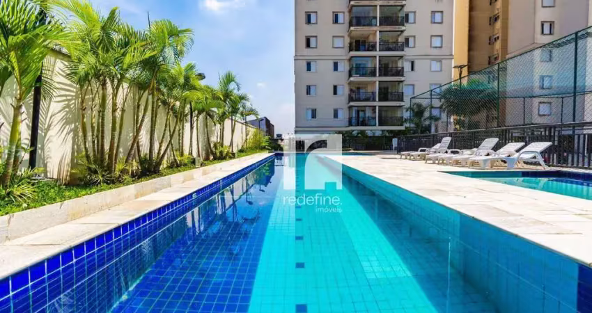 Apartamento com 3 dormitórios (1 suíte) e 1 vaga coberta à venda, 72 m² por r$ 500.000 - rudge ramos - são bernardo do campo/sp