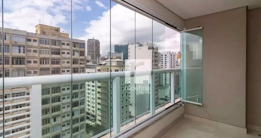 Apartamento com 1 dormitório para alugar, 39 m² por r$ 4.211/mês - vila buarque - são paulo/sp