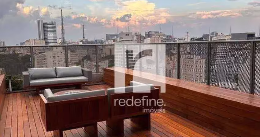 Studio com 1 dormitório para alugar, 25 m² por r$ 4.361/mês - rua alves guimarães, 287 - pinheiros - são paulo/sp
