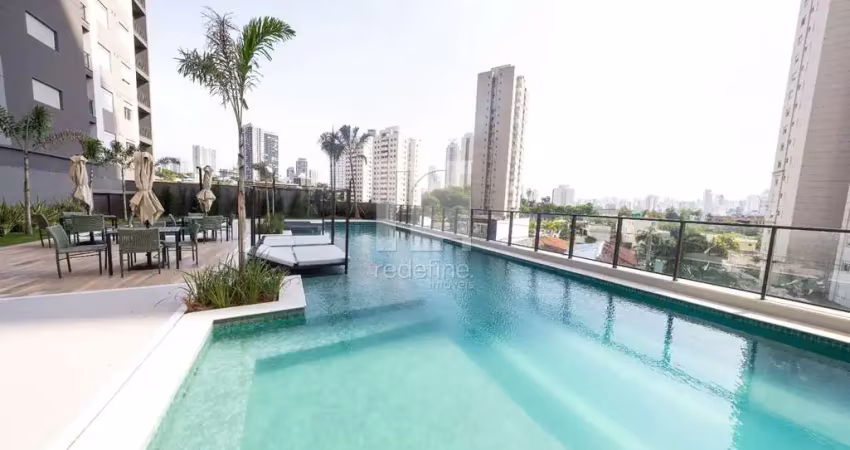 Apartamento com 2 suítes + lavabo, 1 vaga livre à venda, 71 m² por r$ 890.000 -  rua caçador de esmeraldas, 245 - ipiranga - são paulo/sp