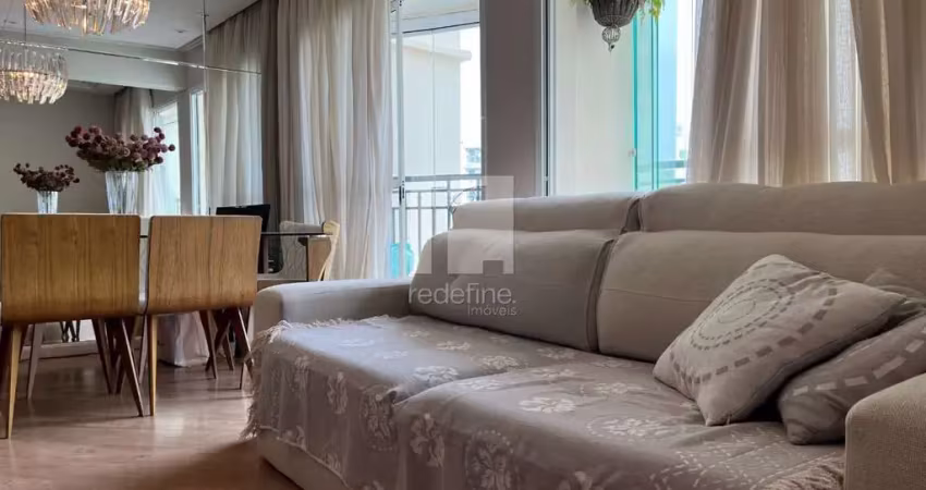Apartamento com 3 dormitórios (1 suíte) e 2 vagas à venda, 93 m² por r$ 900.000 - avenida doutor gentil de moura, 856 - ipiranga - são paulo/sp