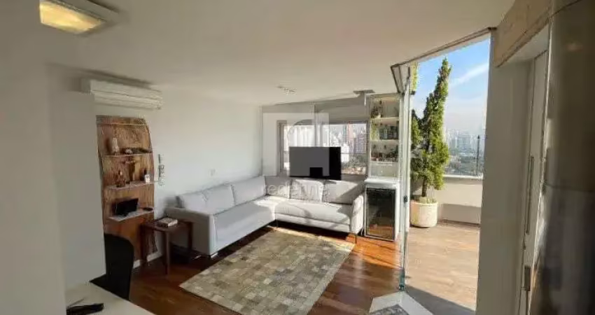 Cobertura duplex com 3 dormitórios à venda, 121 m² por r$ 1.437.000 - rua afonso bandeira de melo, 209,  campo belo - são paulo/sp