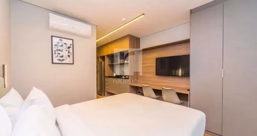 Studio com 1 dormitório 100% mobiliado à venda, 28 m² por r$ 430.000 - rua doutor nicolau de sousa queiros, 467 - vila mariana - são paulo/sp