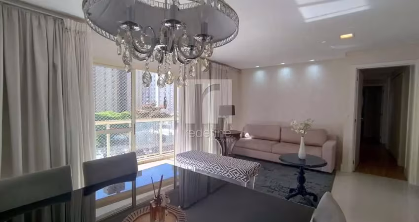 Apartamento com 3 dormitórios, (02 suítes) para alugar, 111 m² por r$ 8.338/mês - padre vieira, 496 - jardim - santo andré/sp