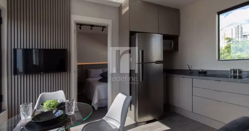 Studio totalmente mobiliado no condomínio joy vila clementino – são paulo