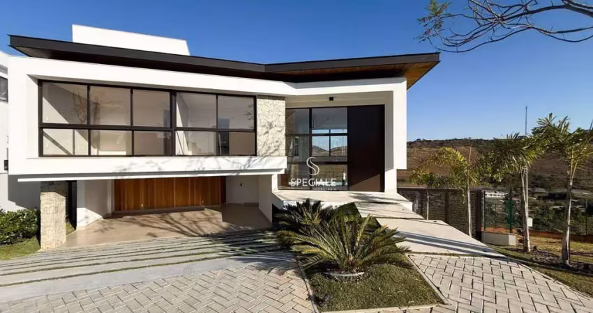 Casa com 4 suítes à venda, 517 m² por r$ 3.500.000 - condomínio alphavile - juiz de fora/mg