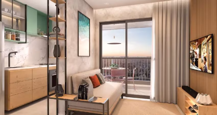 Apartamento 50m²  entrega em 4 meses | 2 dorms com suíte - varanda com churrasqueira a carvão