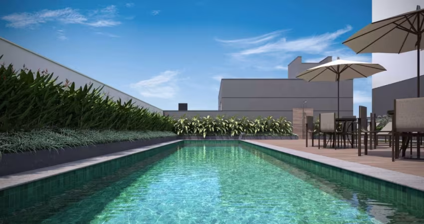 APARTAMENTO 37M² 2DORMS COM VARANDA NA VILA DAS BELEZAS
