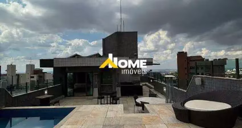 Cobertura à venda, 4 quartos, 3 suítes, 5 vagas, Belvedere – Belo Horizonte/MG
