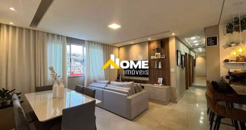 Apartamento à venda, 3 quartos, 1 suíte, 2 vagas, barreiro - belo horizonte/mg