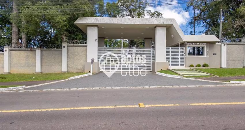 Terreno em condomínio fechado à venda na Rua Ângelo Pianaro, 1631, Butiatuvinha, Curitiba