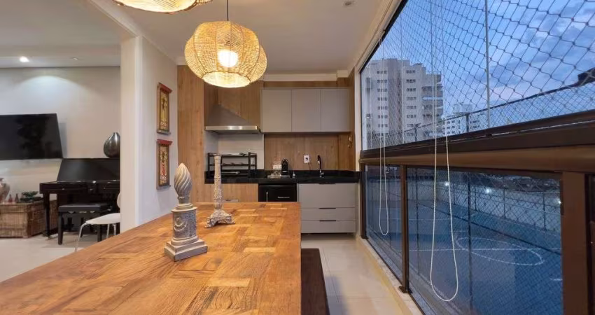 Apartamento com 3 quartos e  varanda gourmet no bairro Mangal