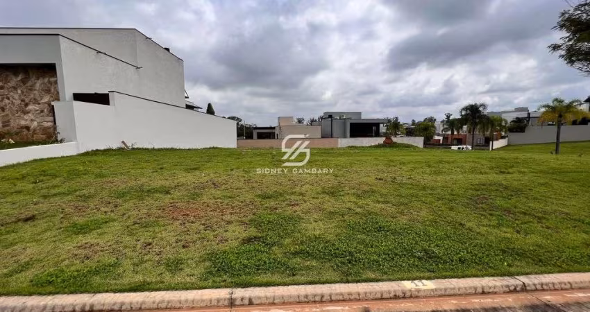 Lote à venda com 457m² no Alphaville Nova Esplanada! em Votorantim/SP.