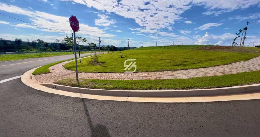 Lote de  esquina 377m² no condomínio Terras Alpha Nova Esplanada em Votorantim.