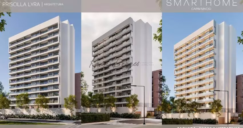 Apartamento com 2 quartos à venda na Rua Énico Monteiro, Capim Macio, Natal