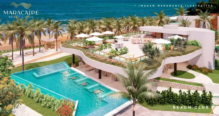 Flat studio no maracaipe beach living ultimas unidades