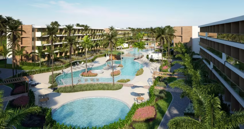 APARTAMENTO 2 QUARTOS NA PRAIA DOS CARNEIROS ESTRUTURA DE RESORT FLUXO DE PAGAMENTO FACILITADO