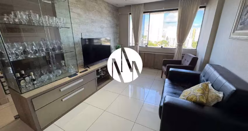 Apartamento Capim Macio Residencial com 57m2 sendo 2/4 uma suíte