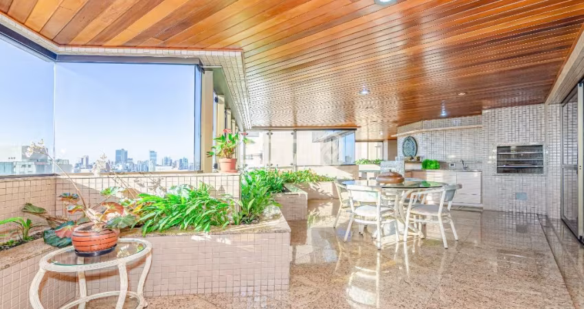 APARTAMENTO COM 4 SUÍTES NO EDIFÍCIO RIO HUDSON NO BATEL