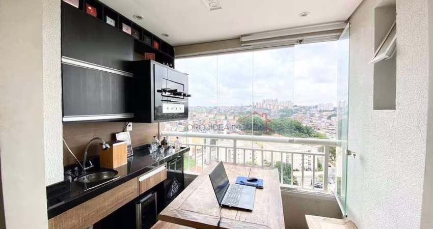 Ap 2 dorms MOBILIADO | Vila Caraguatá | Jd. Sta Cruz | UNIP Anchieta |  Lazer completo | 1 vaga | Agende a sua visita