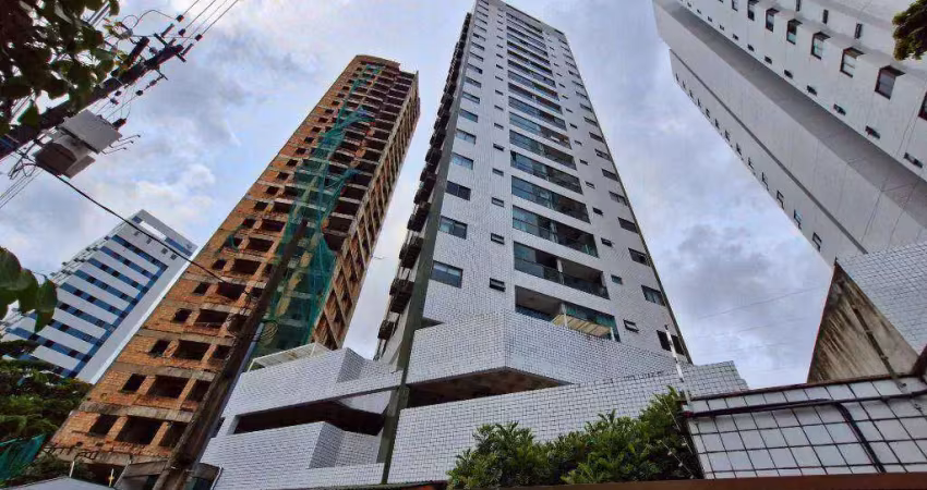 3 QUARTOS COM 81M² ANDAR ALTO E NASCENTE EM CASA FORTE. 2 VAGAS LIVRES