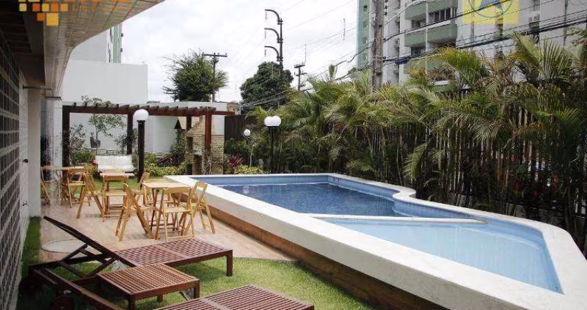 Apartamento com 2 dormitórios à venda, 58 m² por R$ 420.000,00 - Torre - Recife/PE