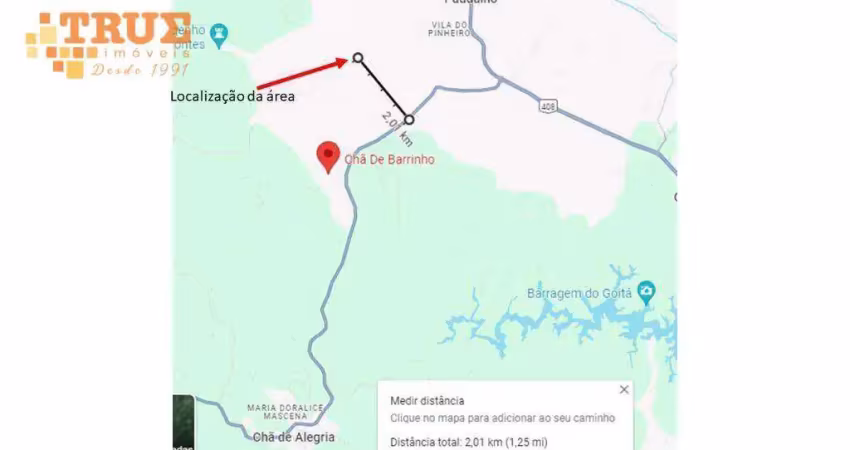Área à venda, 510000 m² por r$ 1.500.000,00 - primavera - paudalho/pe