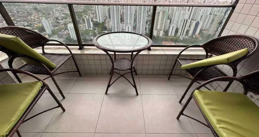 4 quartos, 3 suítes, 129m2, completa área de lazer