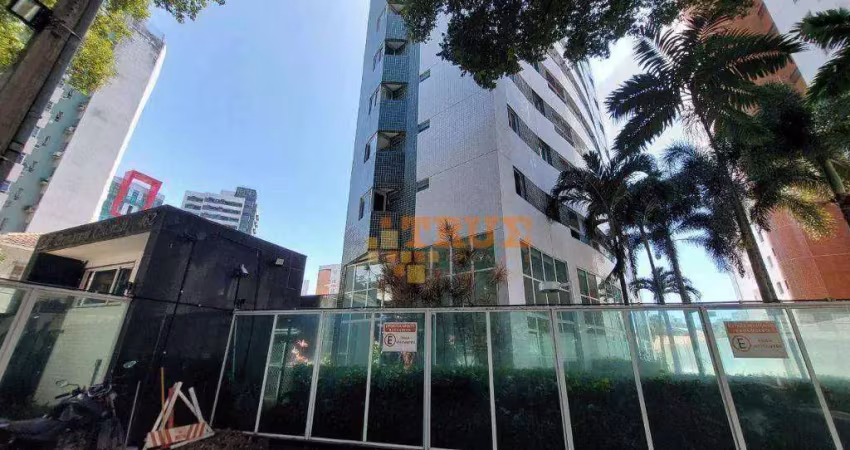 Apartamento com 3 dormitórios à venda, 113 m² - espinheiro - recife/pe