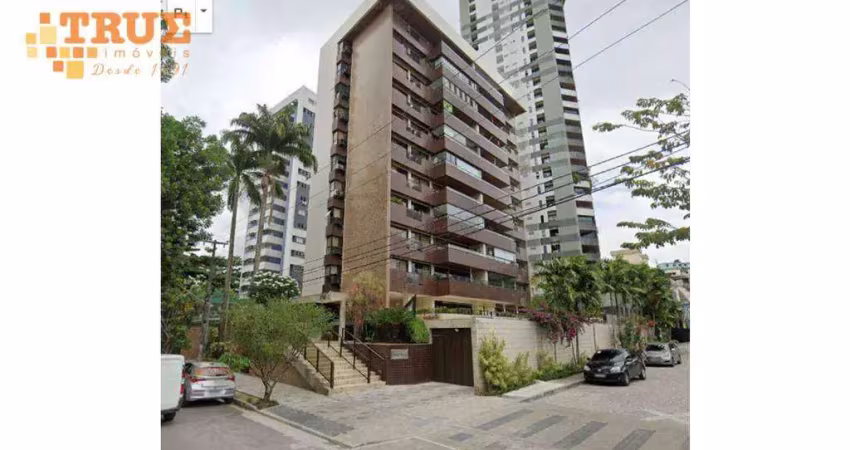 Excelente Apartamento com 3 dormitórios à venda, 141 m² - Casa Forte - Recife/PE