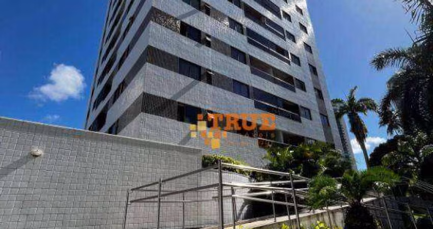 Apartamento com 3 dormitórios à venda, 89 m² por R$ 650.000,00 - Monteiro - Recife/PE