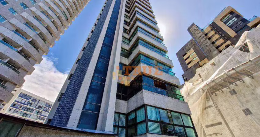 Apartamento com 202m² na avenida boa viagem próximo ao segundo jardim