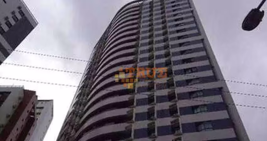 Apartamento com 3 dormitórios à venda, 124 m² - boa viagem - recife/pe