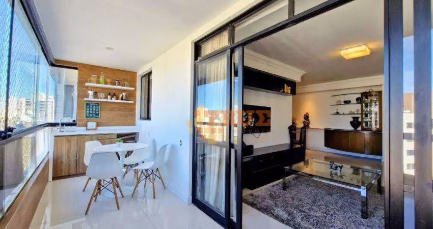 ?? 128m² | 4 quartos (2 suítes) | 2 vagas cobertas | varanda gourmet