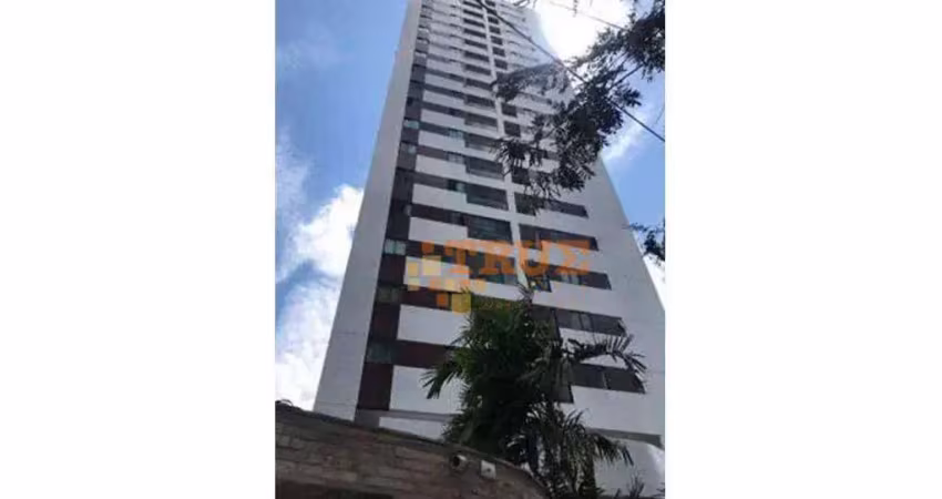 Apartamento com 3 dormitórios para alugar, 67 m² - casa forte - recife/pe
