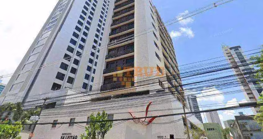 Sala à venda, 47 m² por r$ 250.000,00 - ilha do leite - recife/pe