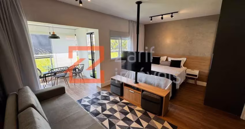 Alugo street  apto de 77 m², 1 dormitório, ar condicionado 1 vaga