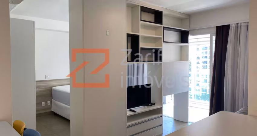 ALUGO BROOKFIELD HOME DESINGN, LINDO APTO DE 50 M², 1 DORMITÓRIO, 1 VAGA