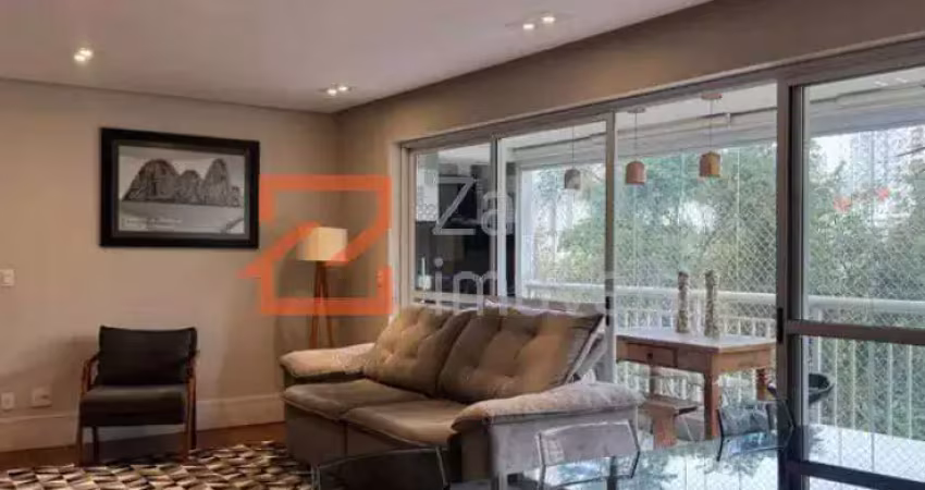 Vendo habitat club, lindo apto 125 m², mobiliado, 3 suítes, 3 vgs