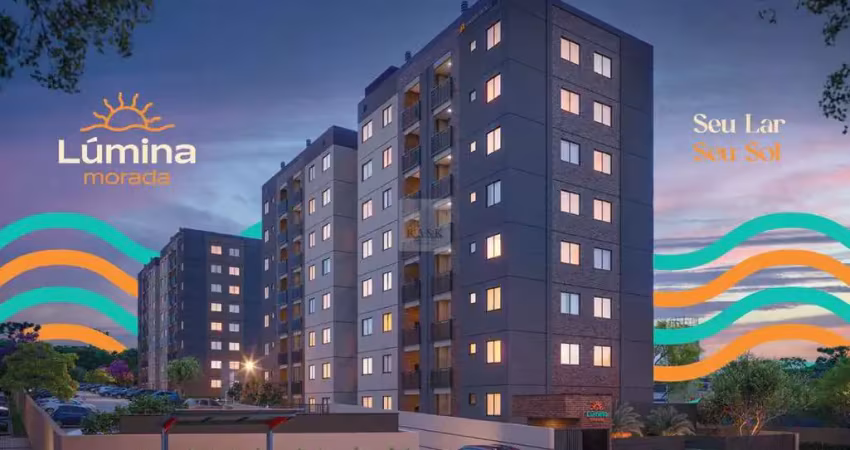 Apartamento em araucaria 2 quartos com sacada e entrada facilitada