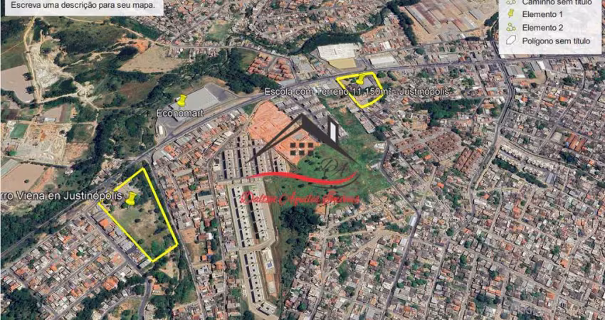 Terreno comercial para venda - 22.000m² - viena, ribeirão das neves/mg