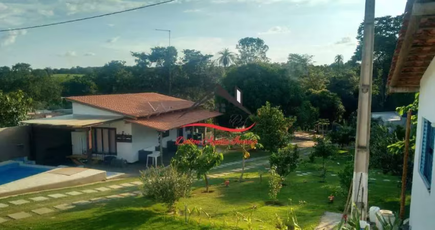 Sítio para locação em campo alegre, esmeraldas/mg - 4 quartos, 5 banheiros, 2 chalés